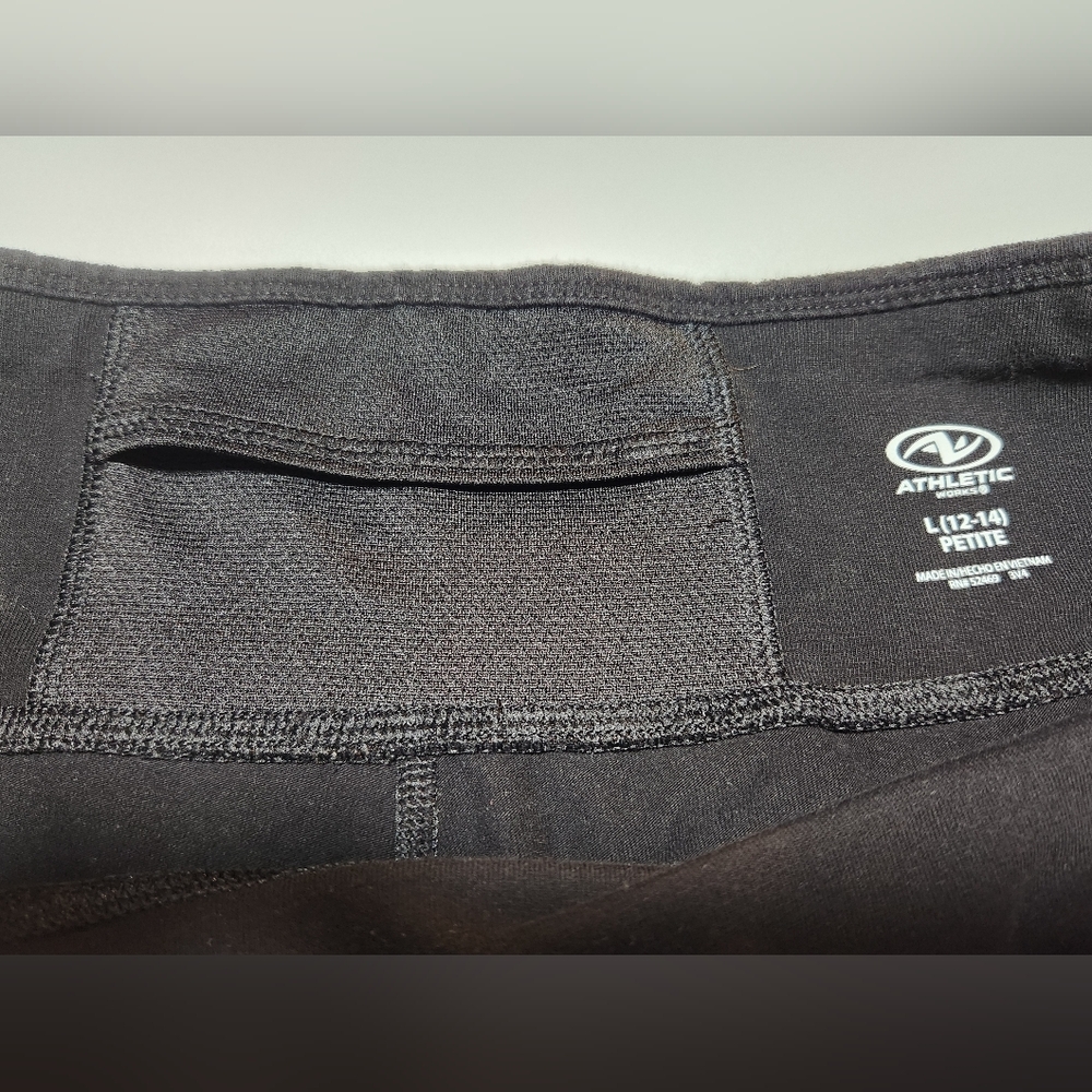 Athletic Works Black Active Petite Yoga Pants - Picture 5 of 5